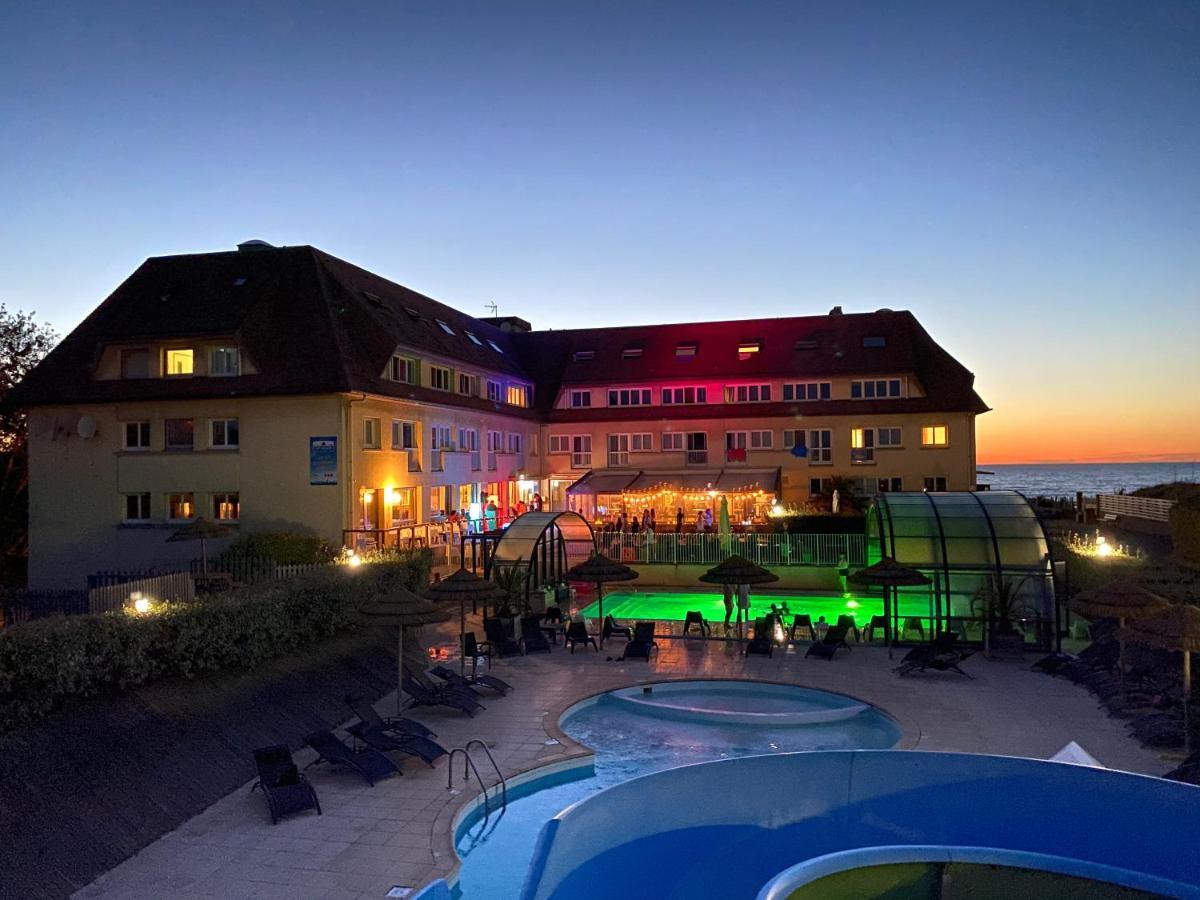 Hotel Club De La Plage Merville-Franceville-Plage Ngoại thất bức ảnh