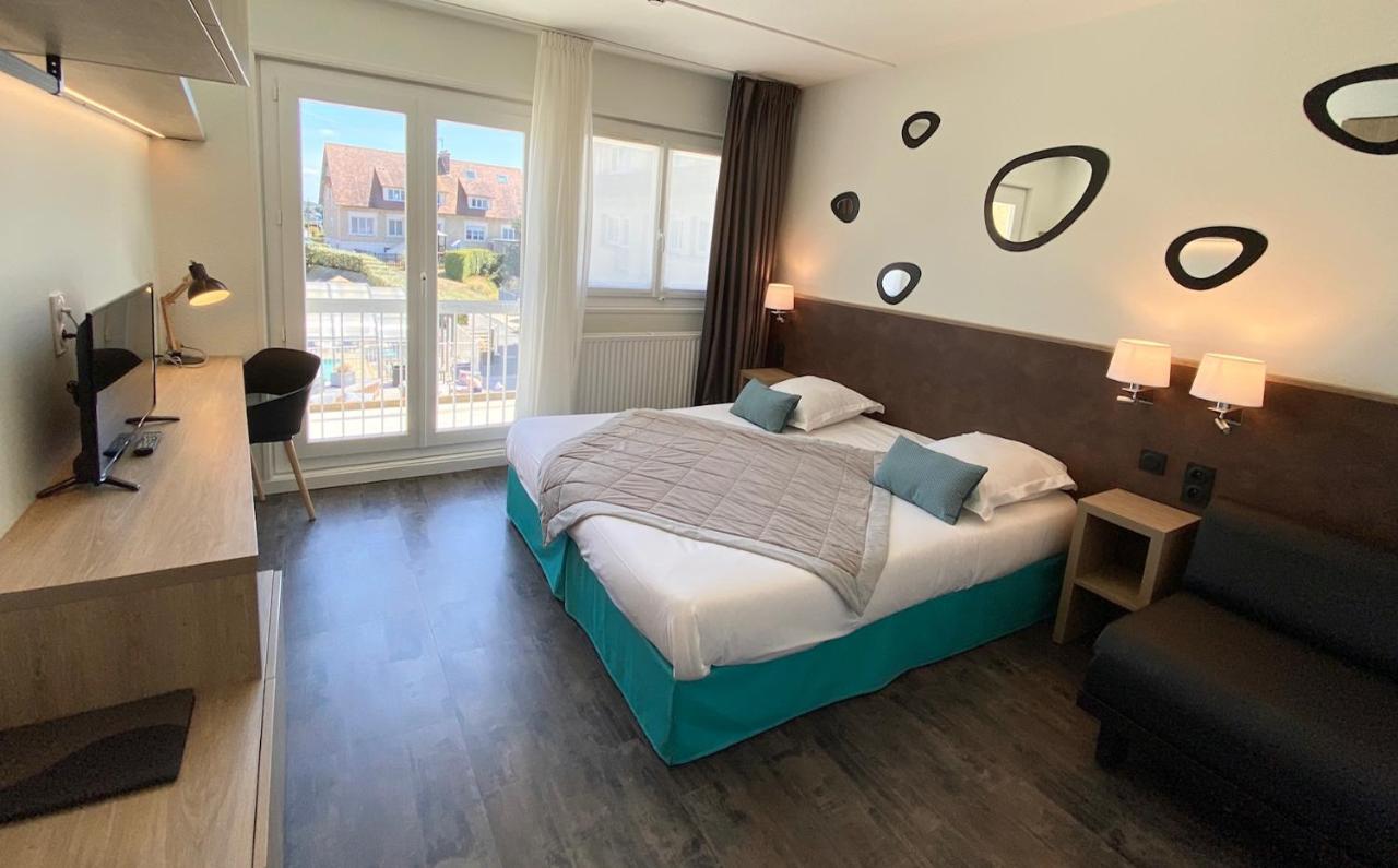 Hotel Club De La Plage Merville-Franceville-Plage Ngoại thất bức ảnh