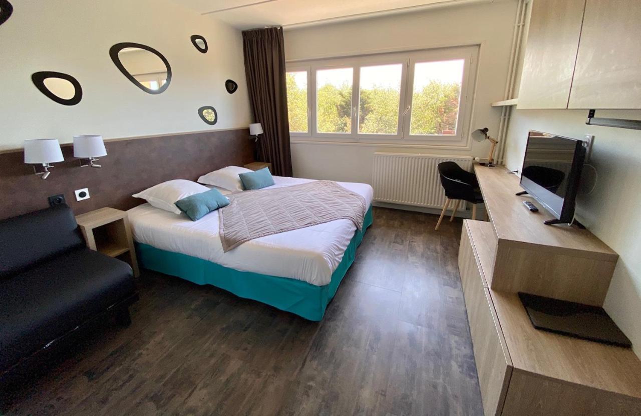 Hotel Club De La Plage Merville-Franceville-Plage Ngoại thất bức ảnh