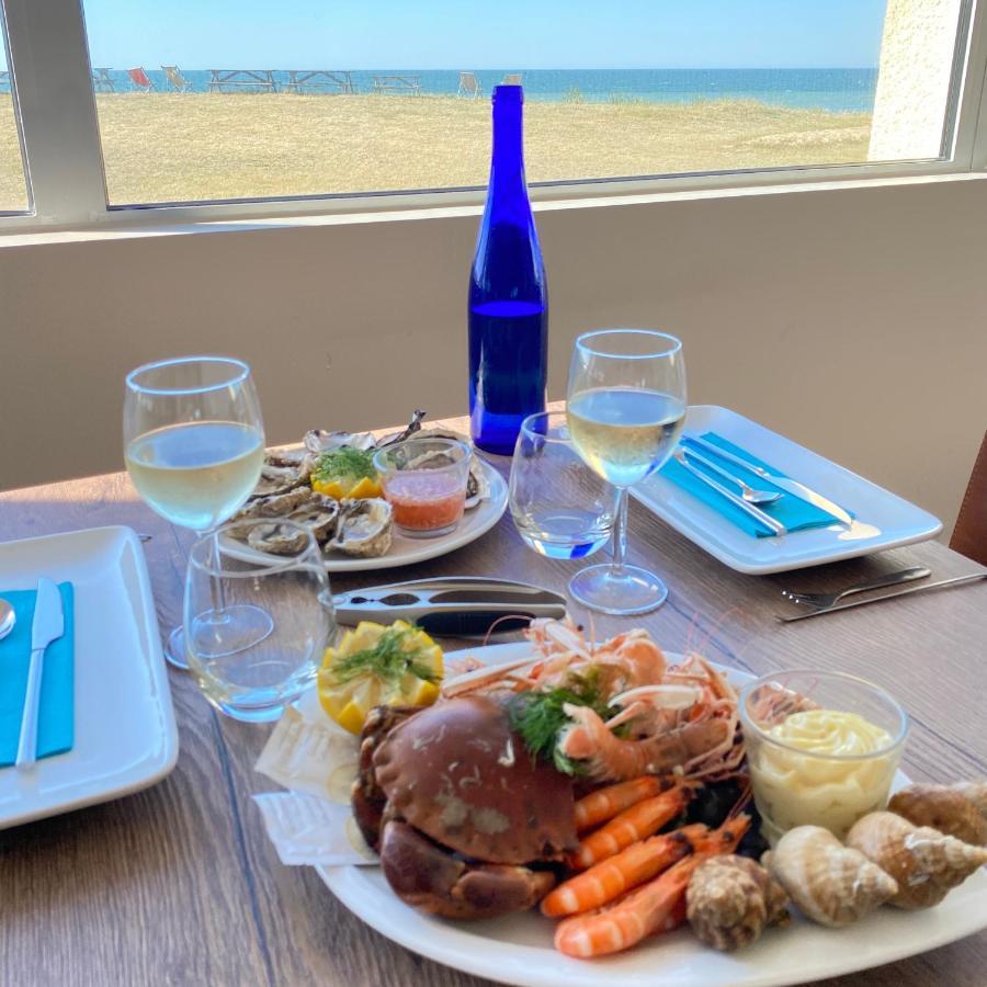 Hotel Club De La Plage Merville-Franceville-Plage Ngoại thất bức ảnh