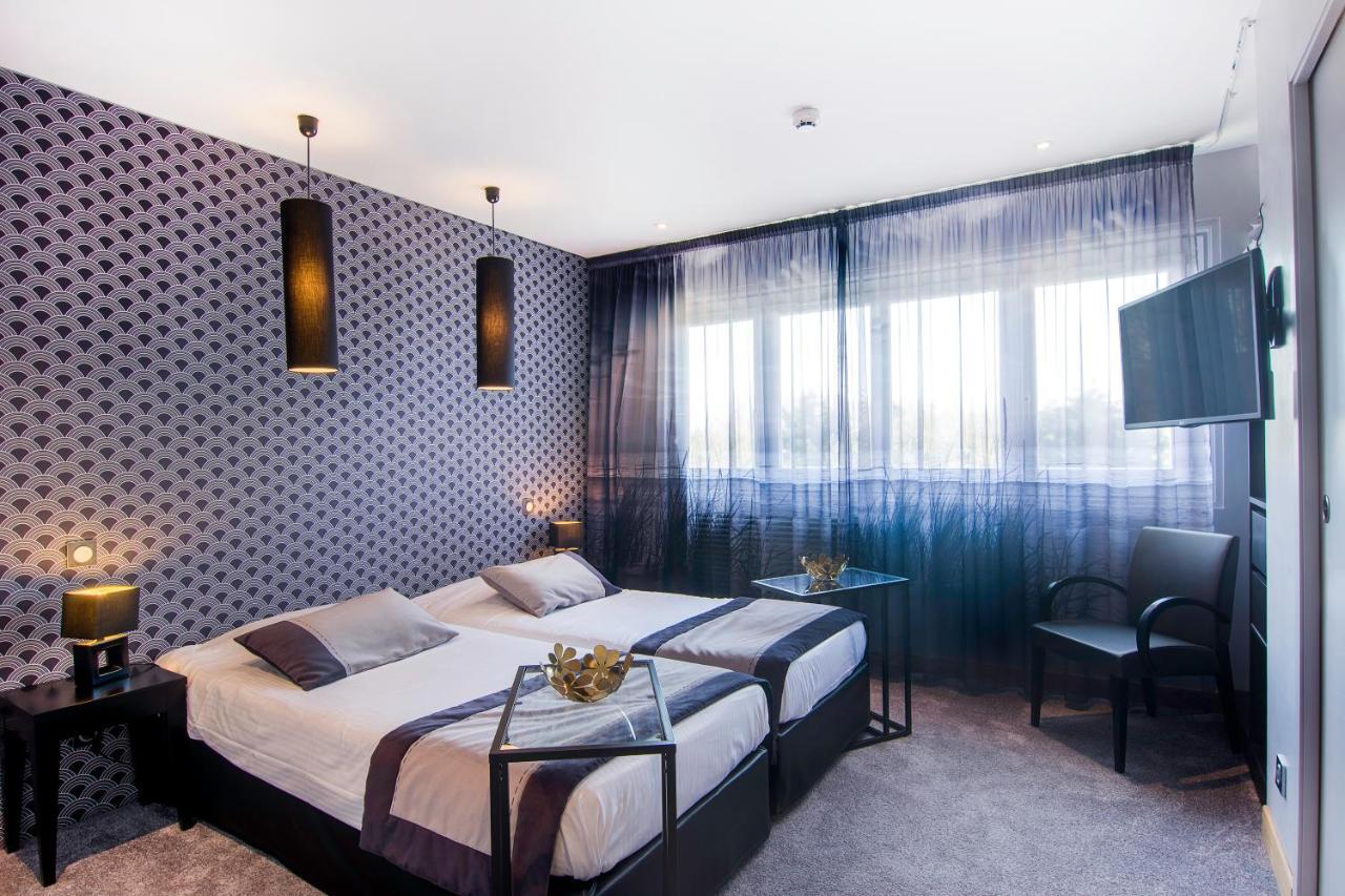 Hotel Club De La Plage Merville-Franceville-Plage Ngoại thất bức ảnh