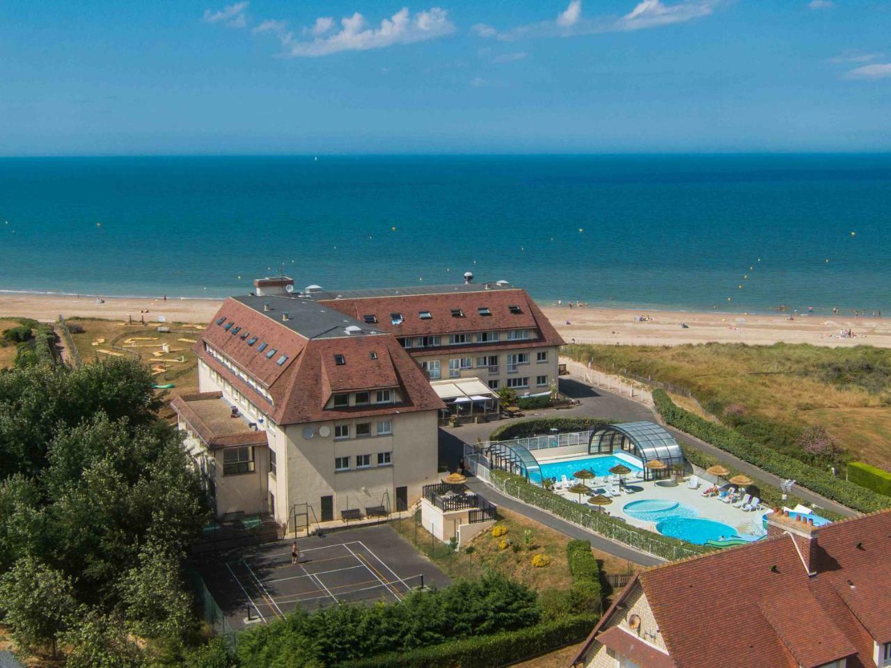 Hotel Club De La Plage Merville-Franceville-Plage Ngoại thất bức ảnh